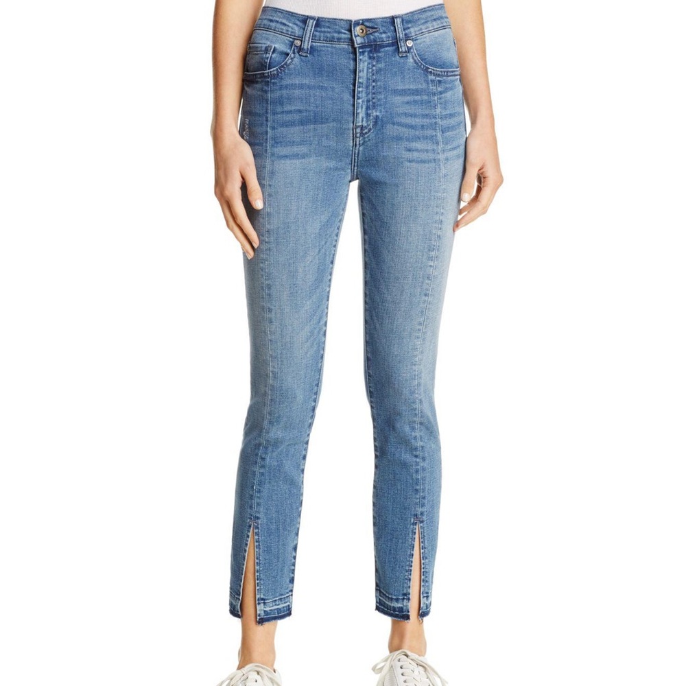 Pistola Monroe Seamed Crop Jeans